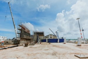 Aeropuerto di Aruba a inicia fase 1B di expansion cu e.o. tres gate nobo 