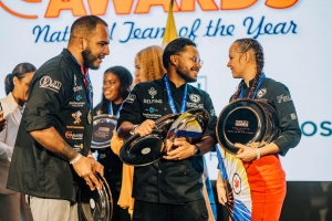 Chef Arubiano, Jake Kelkboom, ta gana titulo maximo di 'Caribbean Chef of the Year’ 