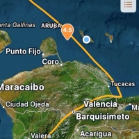 Temblor di 4.5 registra na 60 kilometer for di Corsou y Aruba