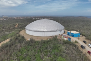 Tanki di awa nobo di WEB na Alto Vista ta oficialmente den operacion