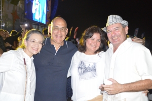 Bista fotografico chikito di algo di e ambiente durante concierto di Juan Luis Guerra 