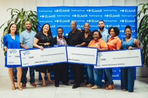 Elmar relaciona cu 75 aniversario a reparti donacion di 150 mil entre 20 instancia social