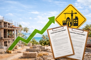  Aruba a otorga casi mil permiso di construccion na 2025