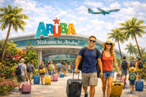 Aruba a haya menos turista di Merca y mas di Europa y Latino America den december
