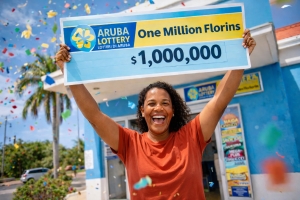 Awe bo por bira miyonario cu Lotto, ganando AWG 1.125.000,=
