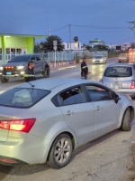 Nuebe chauffeur deteni pa buracheria despues di parada grandi di Oranjestad 