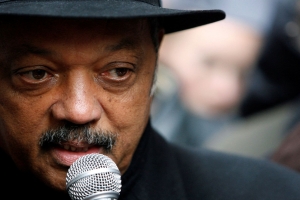  Activista di derechonan civil Jesse Jackson (84) a fayece