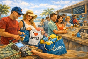Aruba ta e di dos pais na mundo pa loke ta dependencia di industria di turismo 