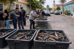 Campaña conhunto pa entrega arma di candela a inicia 