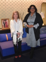 Un dia despues di a huramenta na Aruba, minister   Mildred Schwengle a yega Hulanda