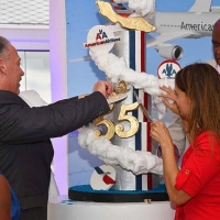 American Airlines 55 aña conectando Merca cu Corsou