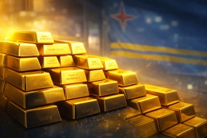 Balor di reserva di oro di Aruba casi a duplica pa motibo di subida di prijs di oro