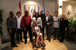  Aruba ta honra Julio Euson cu mural  special durante celebracion nacional