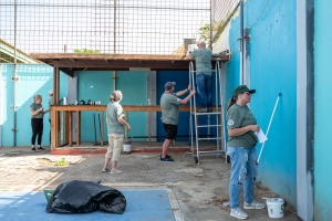 Turismo cu impacto: Grupo di huesped ta contribui na comunidad di Aruba