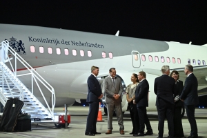 Rey Willem-Alexander a yega Aruba