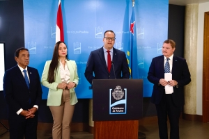 Gobierno di Aruba a actua pa frena impacto global 