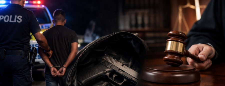  KPA: Persona deteni cu pistool y sentencia hopi lihe