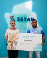 SETAR ta orguyoso di continua cu su partnership cu Beyond Sports Limit Foundation promoviendo deporte inclusivo 