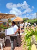  Scouting Aruba ta trese alegria na adulto mayornan cu Good Deeds Day