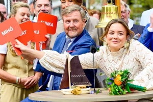 Rey Willem-Alexander a luci cu su conocemento di Papiamento durante Dia di Rey