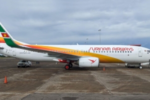 Surinam Airways ta stop di forma inespera cu vuelo regular pa Corsou