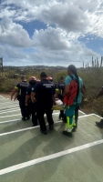 Polis a rescata turista cu a bira malo riba Hooiberg 