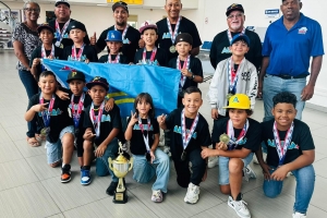 Seleccion di Aruba Mustang 9U a sali campeon di e torneo na Costa Rica