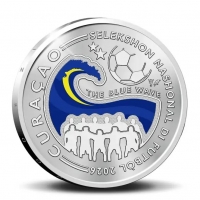 CBCS ta lansa monedanan commemorativo pa celebracion di clasificacion di Corsou pa Mundial