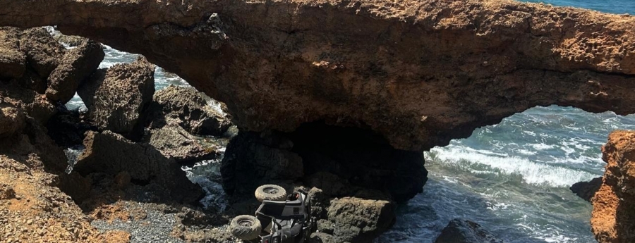 Turista ta accidenta cu UTV na Black Stone beach y fayece