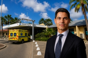 Premier hulandes Rob Jetten hospitalisa na Boneiru despues di reaccion alergico 