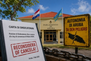 Sindicatonan via carta  a pidi Parlamento para HOFA: "Autonomia ta na peliger!"