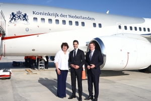 Prome minister hulandes Rob Jetten a yega Aruba pa su prome bishita oficial