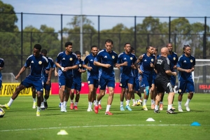 Seleccion di futbol di Corsou pa Mundial   ta wordo presenta diabierna