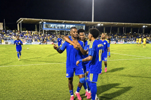Seleccion nacional di futbol di Corsou a gana Aruba 4-0 den wega amistoso 