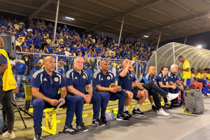 Seleccion nacional di futbol di Corsou a gana Aruba 4-0 den wega amistoso 
