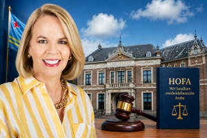 Wever-Croes: “RvS ta confirma cu HOFA ta limita autonomia di Aruba”