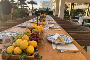 Bucatini a presenta su sabor autentico italiano pa prensa local na Joia Aruba by Iberostar  