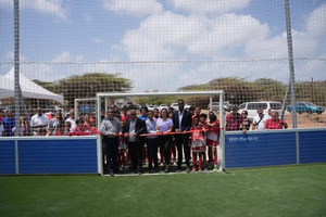 Noord y Pos Chiquito a haya nan prome fifa arena mini turf