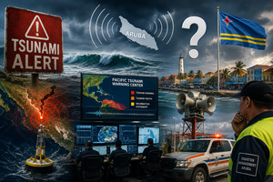 Alerta di tsunami no tabata un error; e sistema di respuesta di Aruba ta genera preguntanan