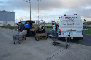 Prome mision humanitario di Aruba a sali rumbo na Venezuela