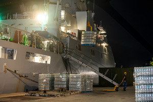 Zr. Ms.  Groningen a bai Venezuela pa yudansa di emergencia
