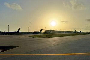 Den fin di siman, aeropuerto di Aruba a fungi como base preparativo pa avionan di ayudo pa Venezuela   