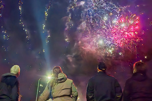 Na Hulanda no por tira vuurwerk particular durante cambio di aña proximo
