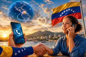 Den cuadro di ayudo relaciona cu temblornan recien, SETAR ta extende yamadanan gratis pa Venezuela  
