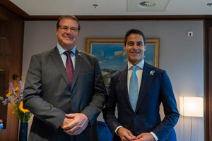 Aruba Governor Boekhoudt meets Dutch Prime Minister Rob Jetten to discuss developments in Aruba