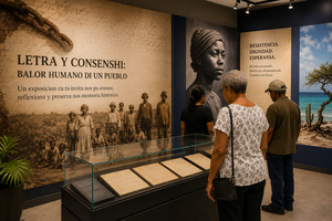 Exposicion nobo ta destaca historia di sclavitud na Aruba