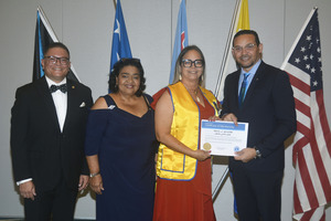 Aruba Lions Club welcomes new member