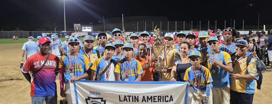Aruba ta conkista titulo Latinoamericano Junior League 2026  