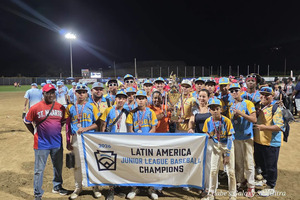Aruba ta conkista titulo Latinoamericano Junior League 2026  