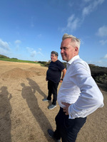 Van der Burg praises Aruba's cooperation